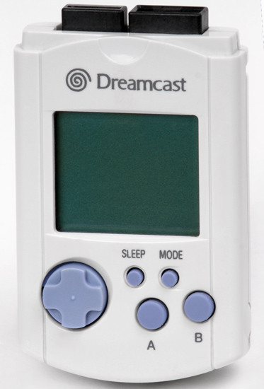 vmu dreamcast shipping box X6 neuf new! Blue