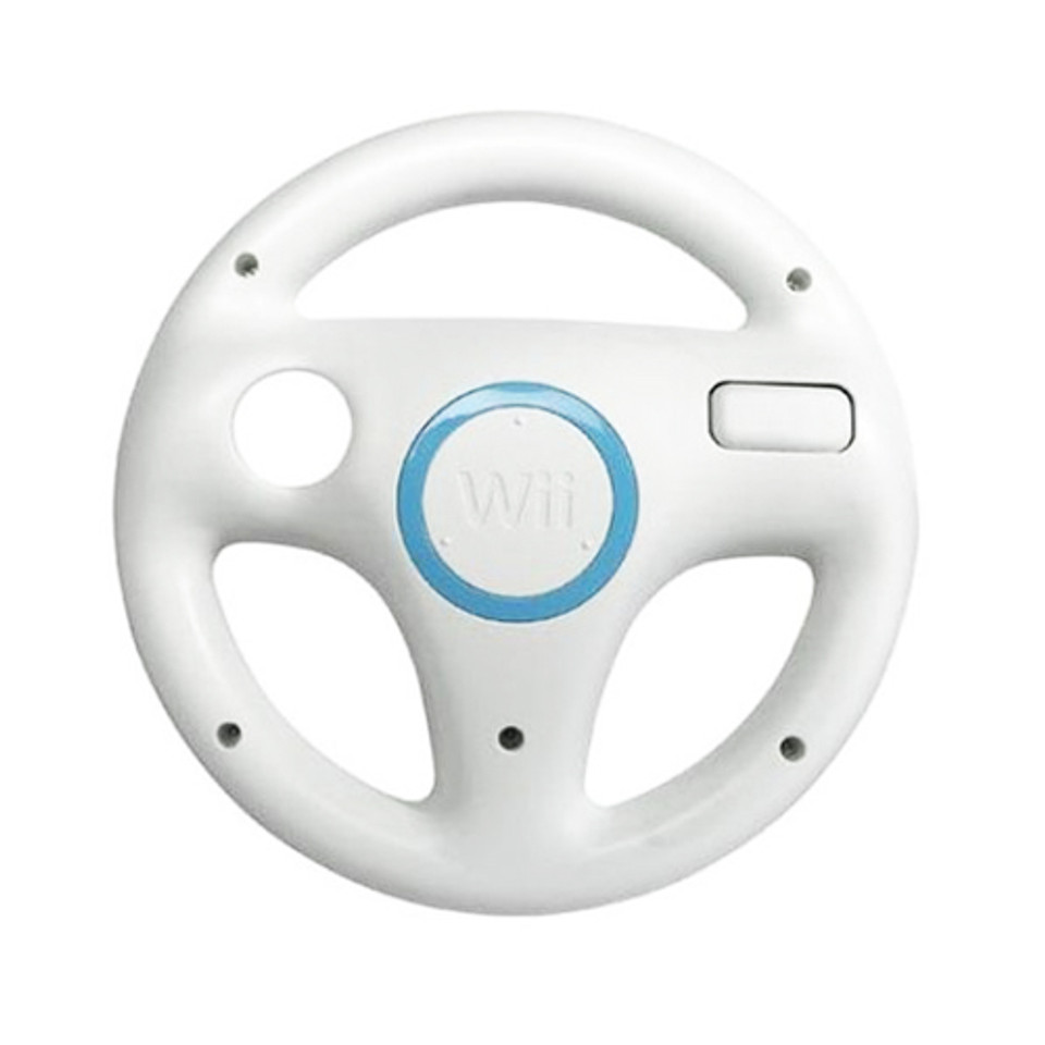 Complete Wii Steering Wheel in Box For Sale DKOldies
