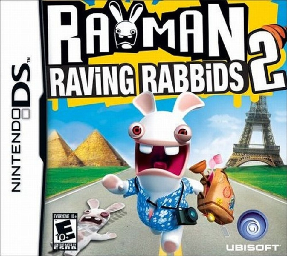 Rayman Raving Rabbids 2 Nintendo DS Game For Sale DKOldies Rayman Raving Rabbids 2 Nintendo DS Game For Sale DKOldies