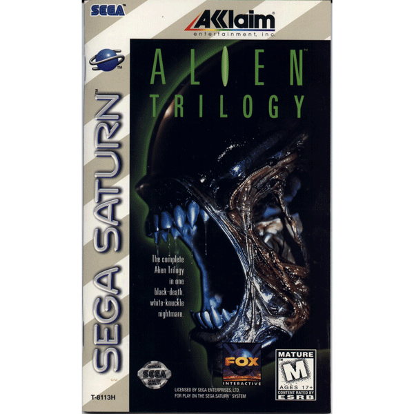 Die Hard Trilogy Sur SEGA SATURN – Version NTSC USA Complète (boîtier Abîmé)