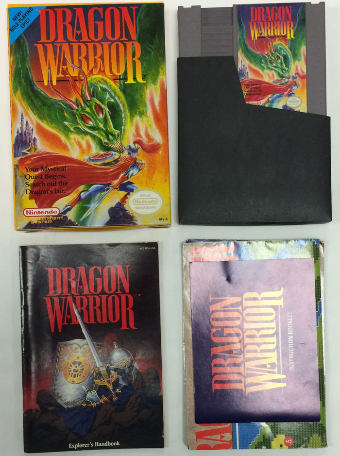 Dragon Warrior Complete Nintendo Nes Game For Sale Dkoldies