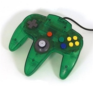 green nintendo 64