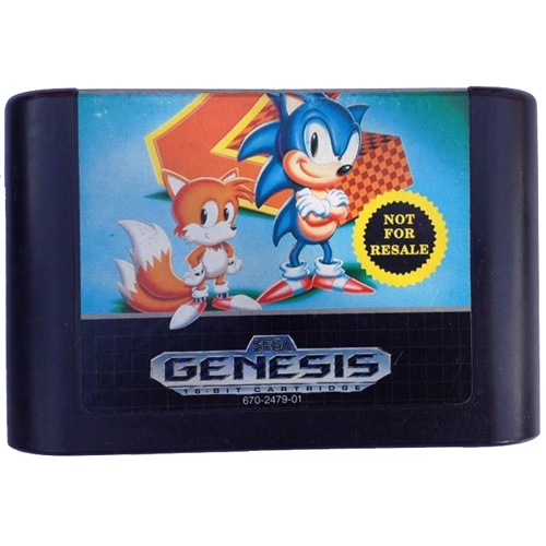 Buy Giant Sega Genesis Cartridge Decoration Sonic the Hedgehog 2 Online in  India 