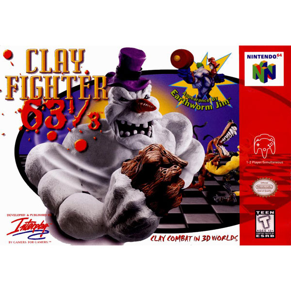 Clay Fighter 63 1/3 - N64 Game