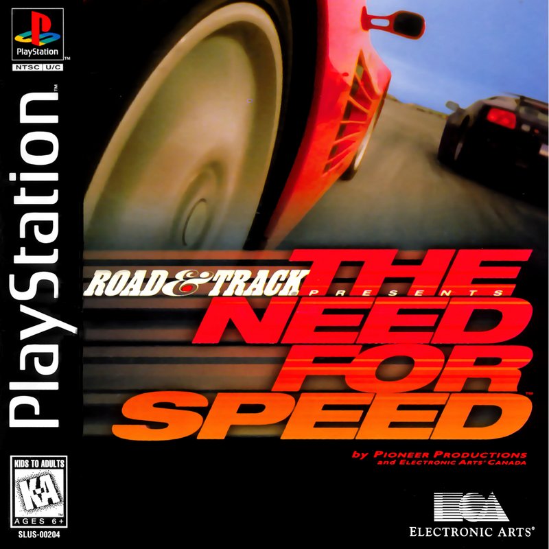 The Need For Speed Playstation 1 PS1 