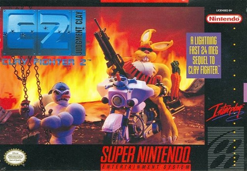 C2:Judgment Day Clay Fighter Super Nintendo SNES Game