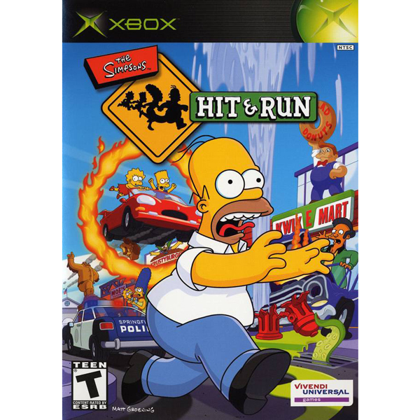 The Simpsons Hit And Run Game For Sale | DKOldies