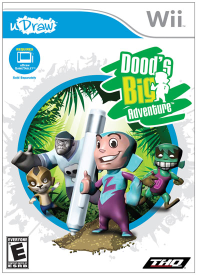 uDraw Dood's Big Adventure Nintendo Wii Game For Sale | DKOldies