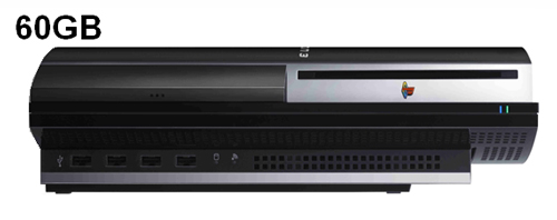 PS3、60G Sony PlayStation 3 PS3 60GB Video Game Console Black Boxed
