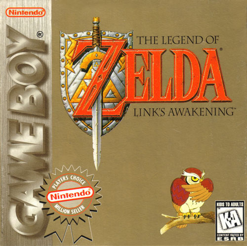 the legend of zelda link's awakening gameboy