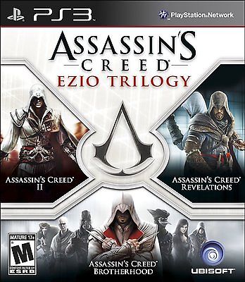 Assassins Ezio Trilogy PS3 For Sale | DKOldies