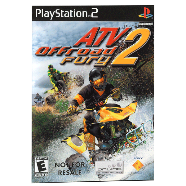 ATV Offroad Fury 2 Not for Resale - PS2 Game