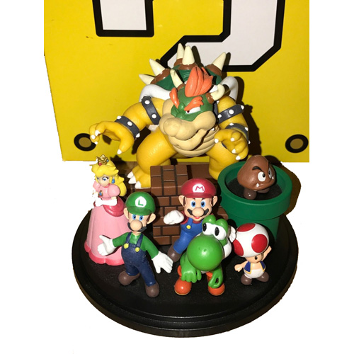 Super Mario Characters Figurine Club Nintendo For Sale