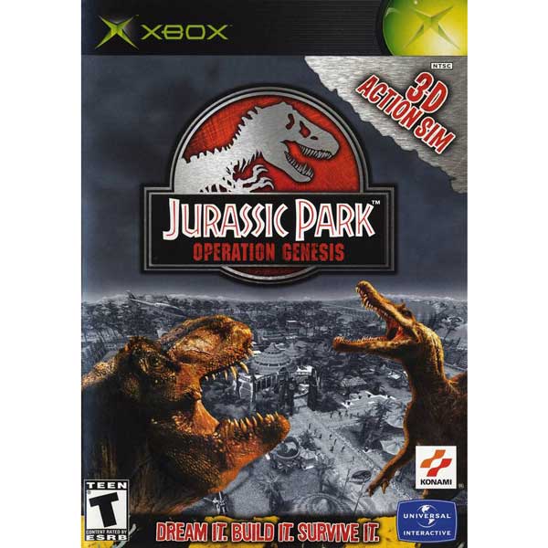 jurassic park the game xbox 360