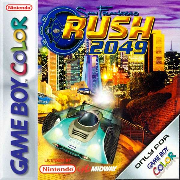 san francisco rush 2049 game boy color