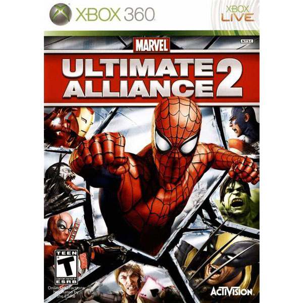 Marvel Ultimate Alliance 2 (Microsoft Xbox 360, 2009) for sale