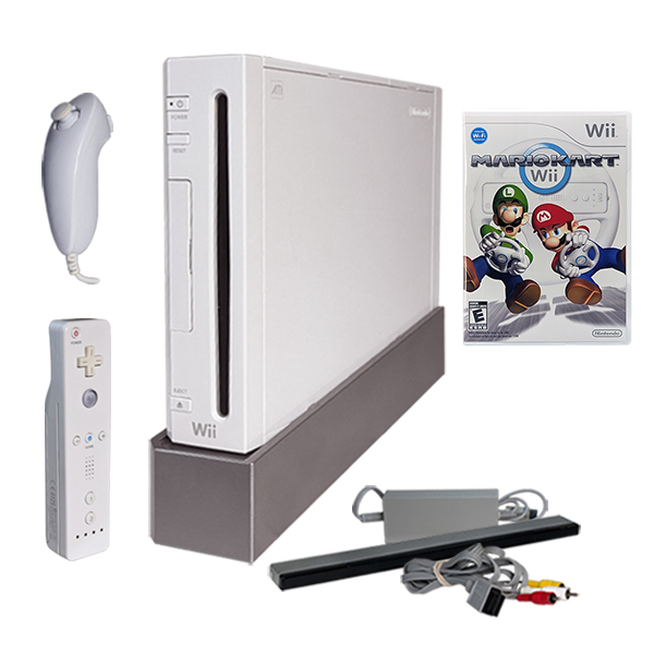 Wii System with Mario Kart Player Pak For Sale