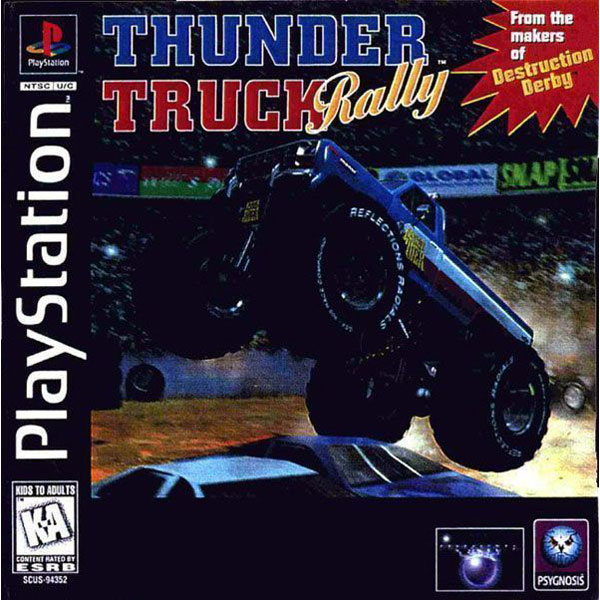 Thunder Truck Rally PS1 Game For Sale | DKOldies