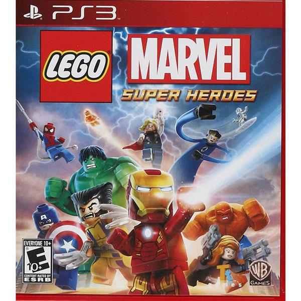 Lego Marvel Super Heroes Ps3 #3 (Sem Manual) (Com Detalhe) (Jogo
