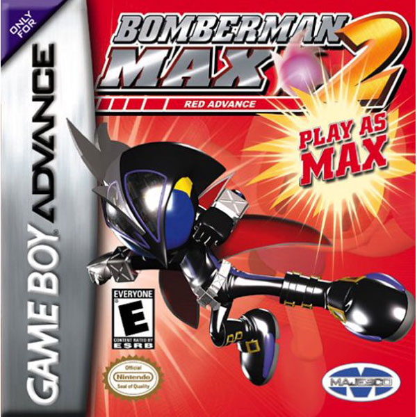 ゲームボーイアドバンス - GBA BOMBERMAN MAX2 RED 欧州版 ボンバーマンマックス2 Bomberman Max 2 Red Advance GBA Nintendo Game For Sale