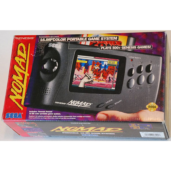 Complete Sega Nomad Handheld System in Box | DKOldies