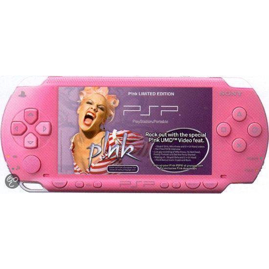 P!nk Limited Edition Sony PSP 1000 System w/ Charger For Sale