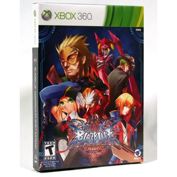 Complete Blazblue Continuum Shift Extend Limited Edition Xbox 360