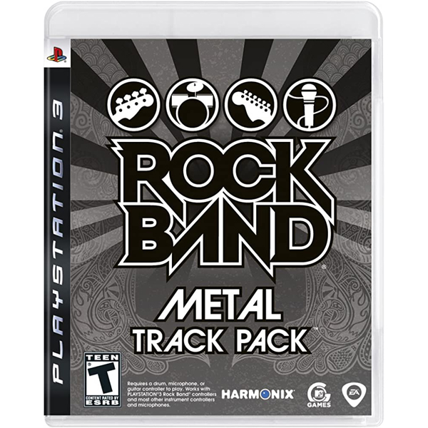Rock Band Track Pack Metal Playstation 3 PS3 Game For Sale | DKOldies