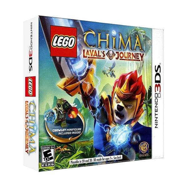 Complete LEGO Chima Laval's Journey w/ Minifigure Nintendo Game Sale | DKOldies