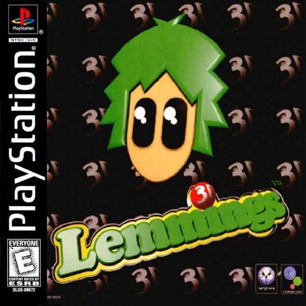 ３Ｄレミングス　PSソフト Lemmings 3D Sony Playstation