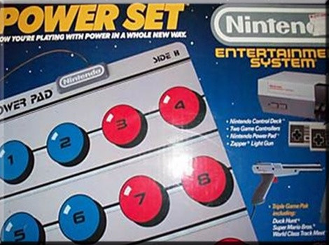 Power Set Nintendo Nes Power Pad NES Power Set System Complete In