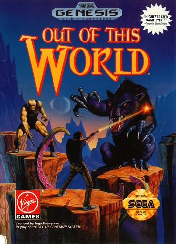 Out Of This World Sega Genesis Game Cartridge For Sale Dkoldies