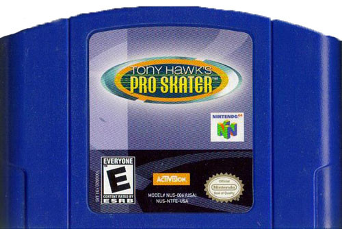 NINTENDO 64 - N64★TONY HAWK&#39;S PRO SKATER 海外版(国内本体動作不可) Game N64-146-2__90189.