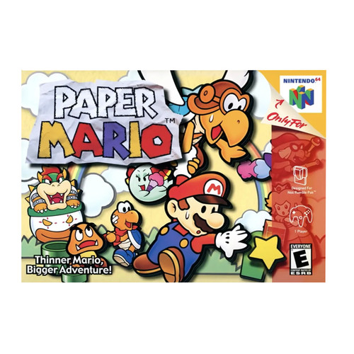 paper mario 64 box