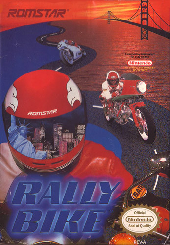 Rally Bike Nintendo NES Original Game For Sale | DKOldies