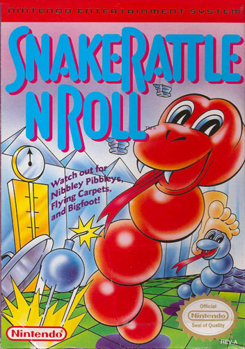 Snake Rattle N Roll - NES Game