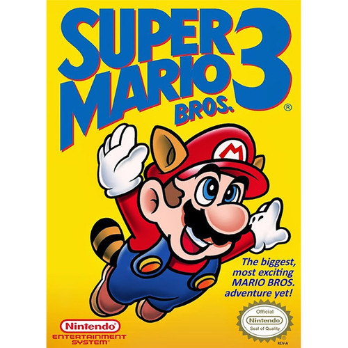 Super Mario Bros 3 Original Nintendo Nes Nintendinho - Loja. - Desconto no  Preço