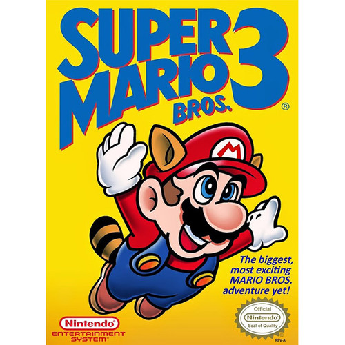 Super Mario 3 NES Game For Sale Original Nintendo