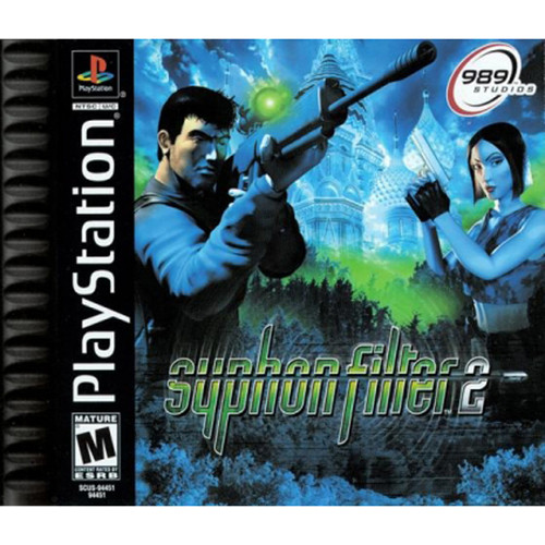 Syphon Filter Original Disc / Game for PSX / PS1 NTSC -  Israel