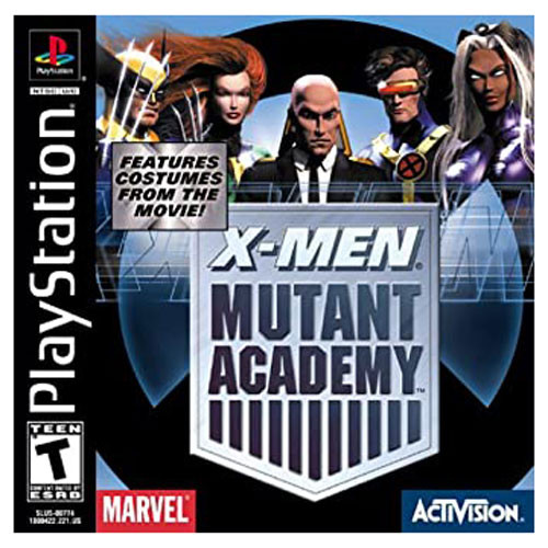 X-men Mutant Academy - Gameplay PSX (PS One) HD 720P (Playstation classics)  