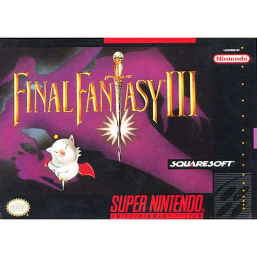 Final Fantasy Iii Super Nintendo Snes Game For Sale Dkoldies