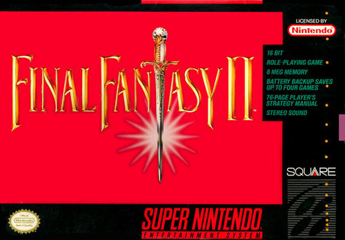Final Fantasy Ii Super Nintendo Snes Game For Sale Dkoldies