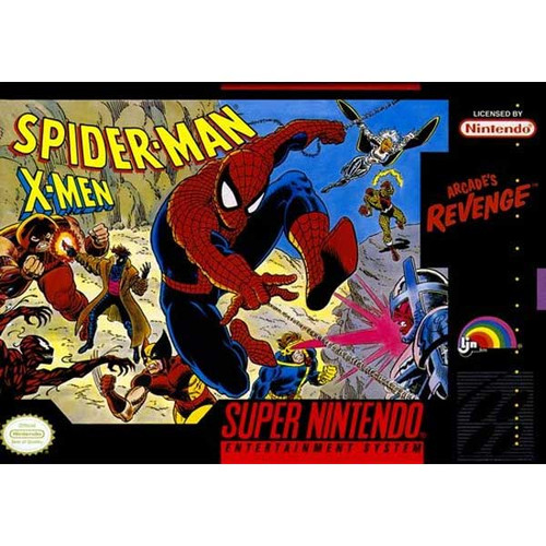 spiderman and xmen arcade revenge
