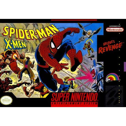 Spider-Man / X-Men Arcade's Revenge Super Nintendo SNES Game For Sale