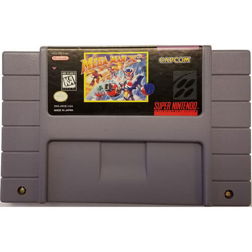 mega man x3 cartridge