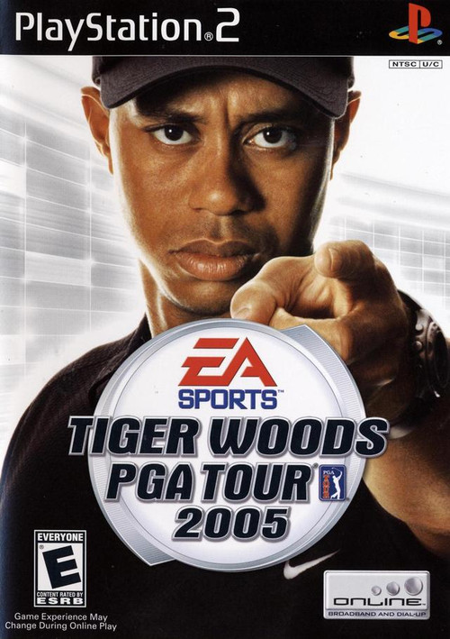 tiger woods pga tour 06 ps2 front cover