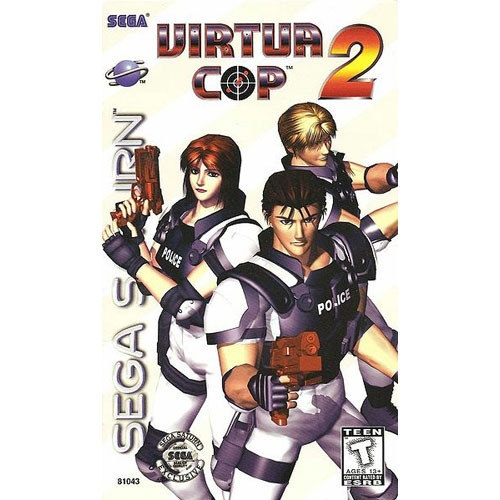 Sega Saturn – Virtua Cop (GS-9059) – Complet, Bon état