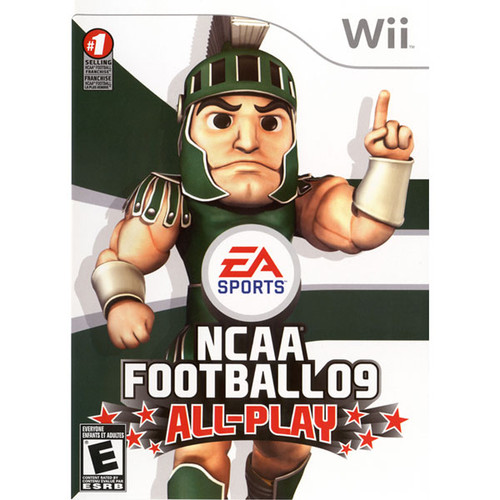 NCAA Football 09 All Play Nintendo Wii Game For Sale | DKOldies