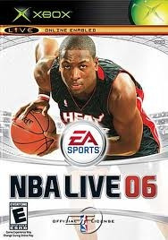 NBA LIVE 06 XBOX B2サイズ 告知ポスター NBA Live 06 Orignial Xbox Game For Sale | DKOldies