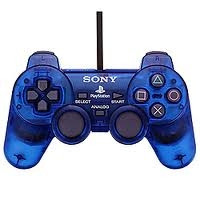 Manette Sony PlayStation 2 Dualshock 2 - Transparente Noire - PS2 (manette Seule)